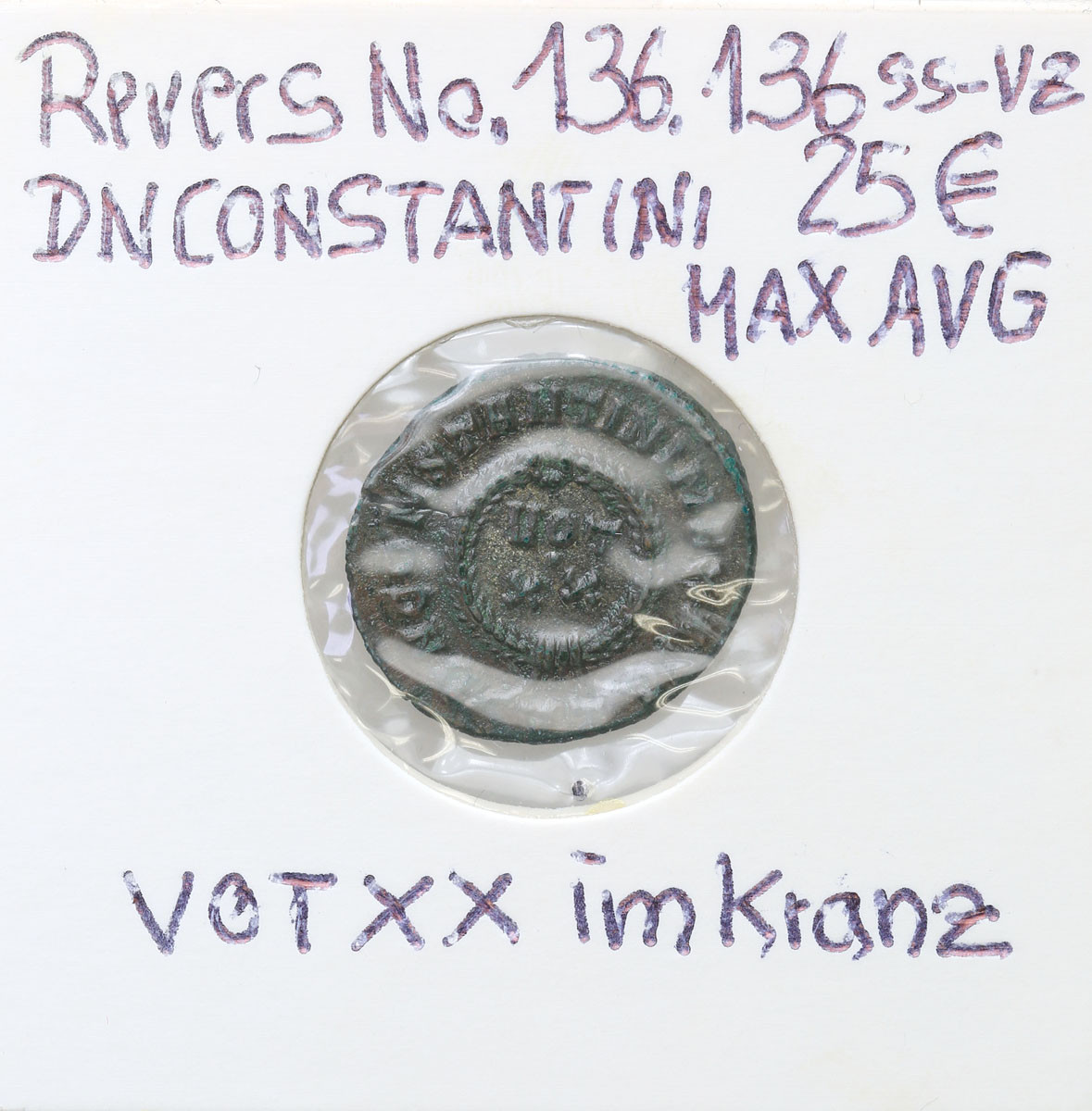 Cesarstwo Rzymskie Konstantyn I Wielki (306 - 337) Follis Ticinum